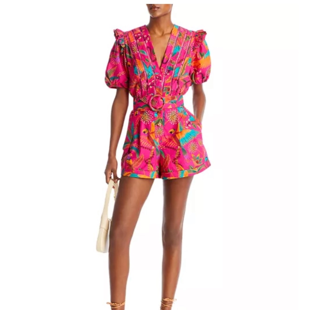 Farm Rio Macaw Romper